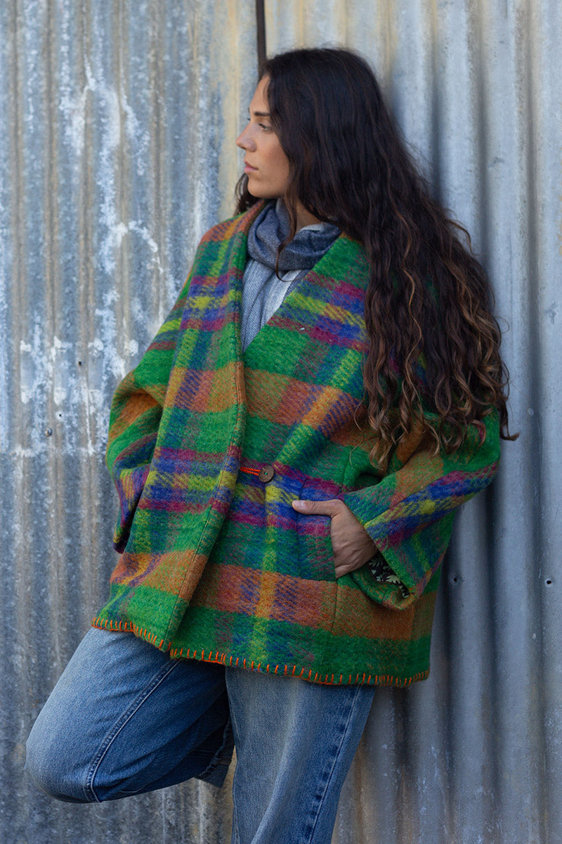 Drover Coat - Saffron Moss