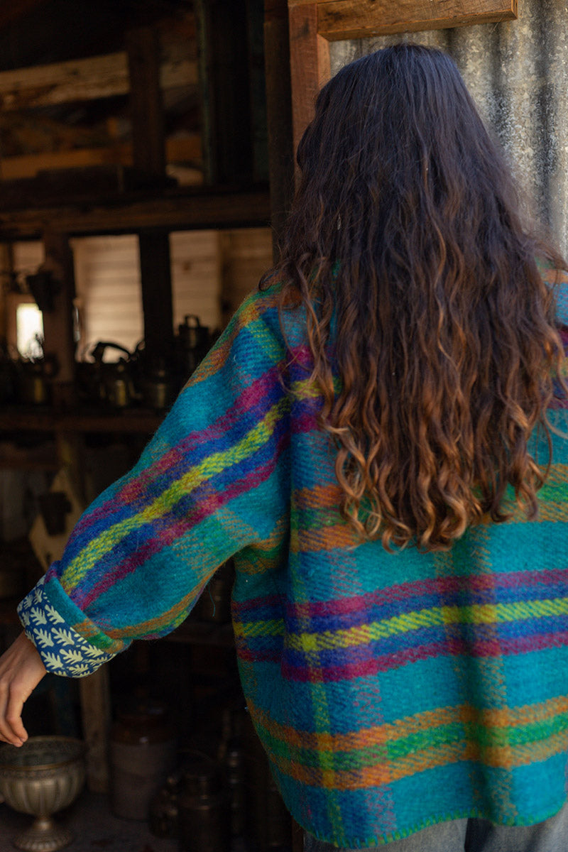 Drover Coat - Blue Gum