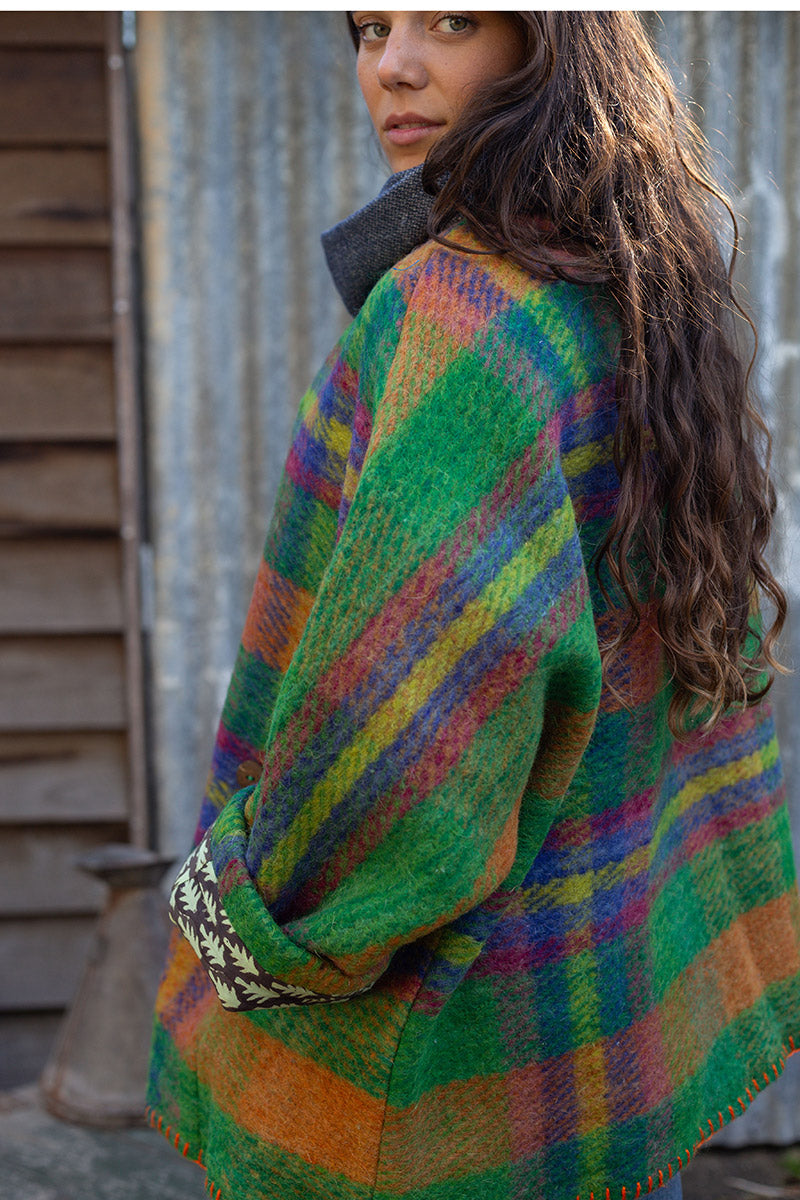 Drover Coat - Saffron Moss