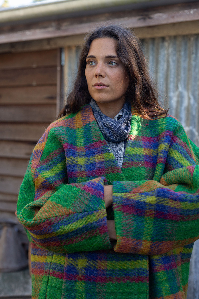 Drover Coat - Saffron Moss