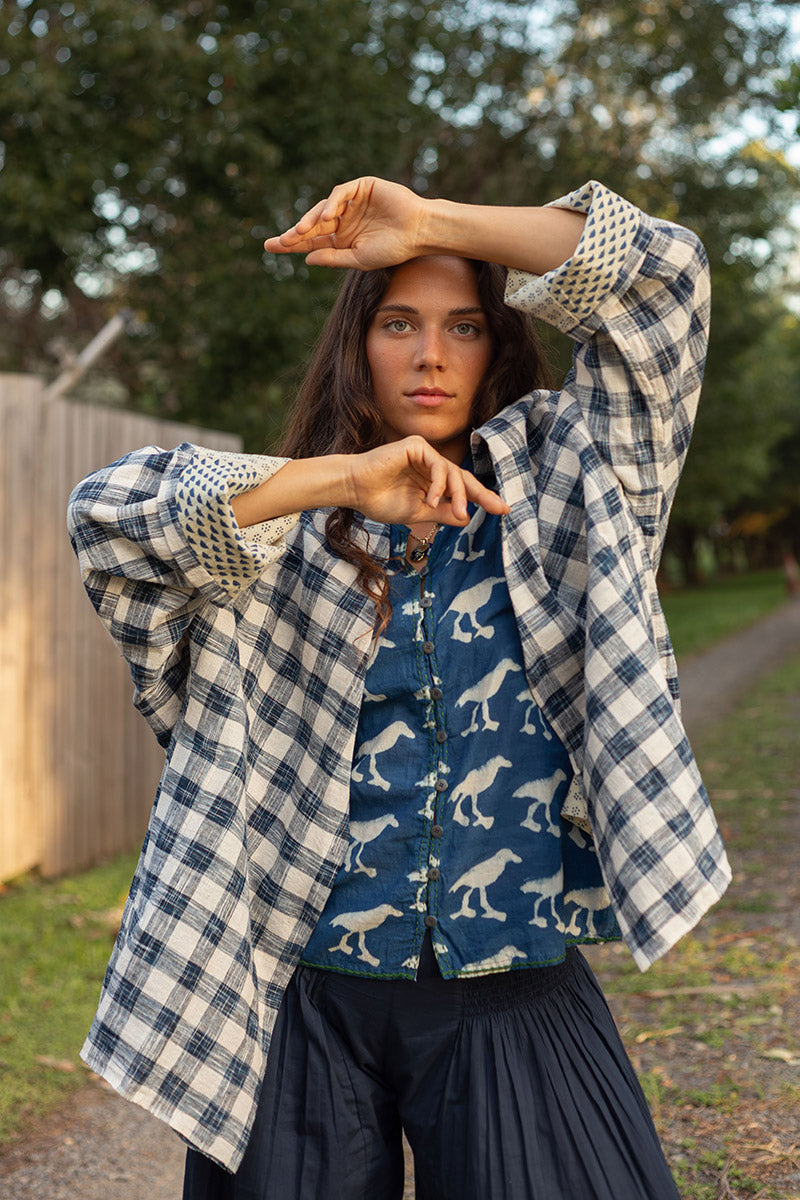 Vastra Jacket - Shibori