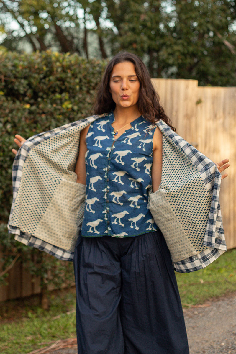 Vastra Jacket - Shibori