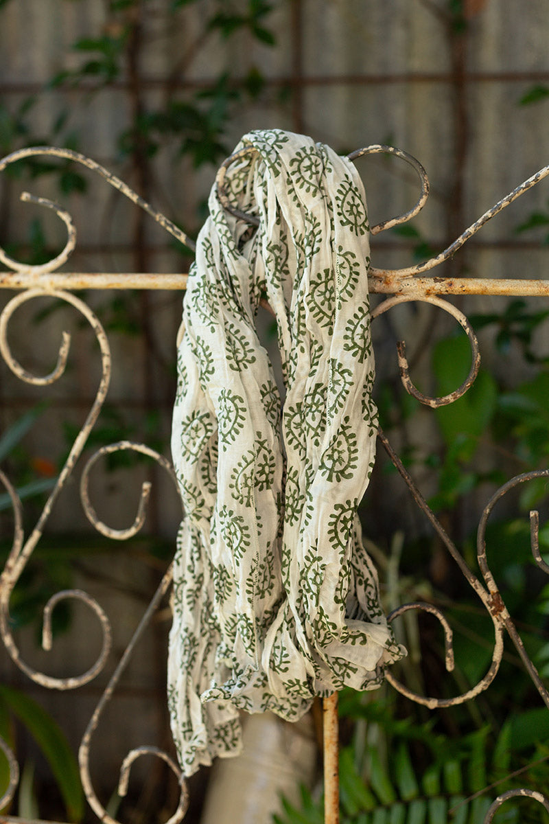 Willow Scarf - Wasabi