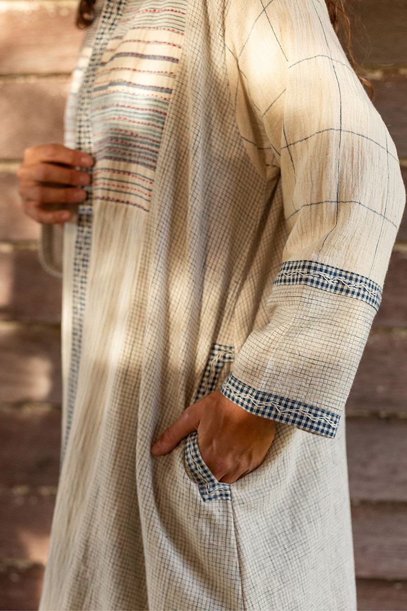 Woven Soul Coat - Moonwash