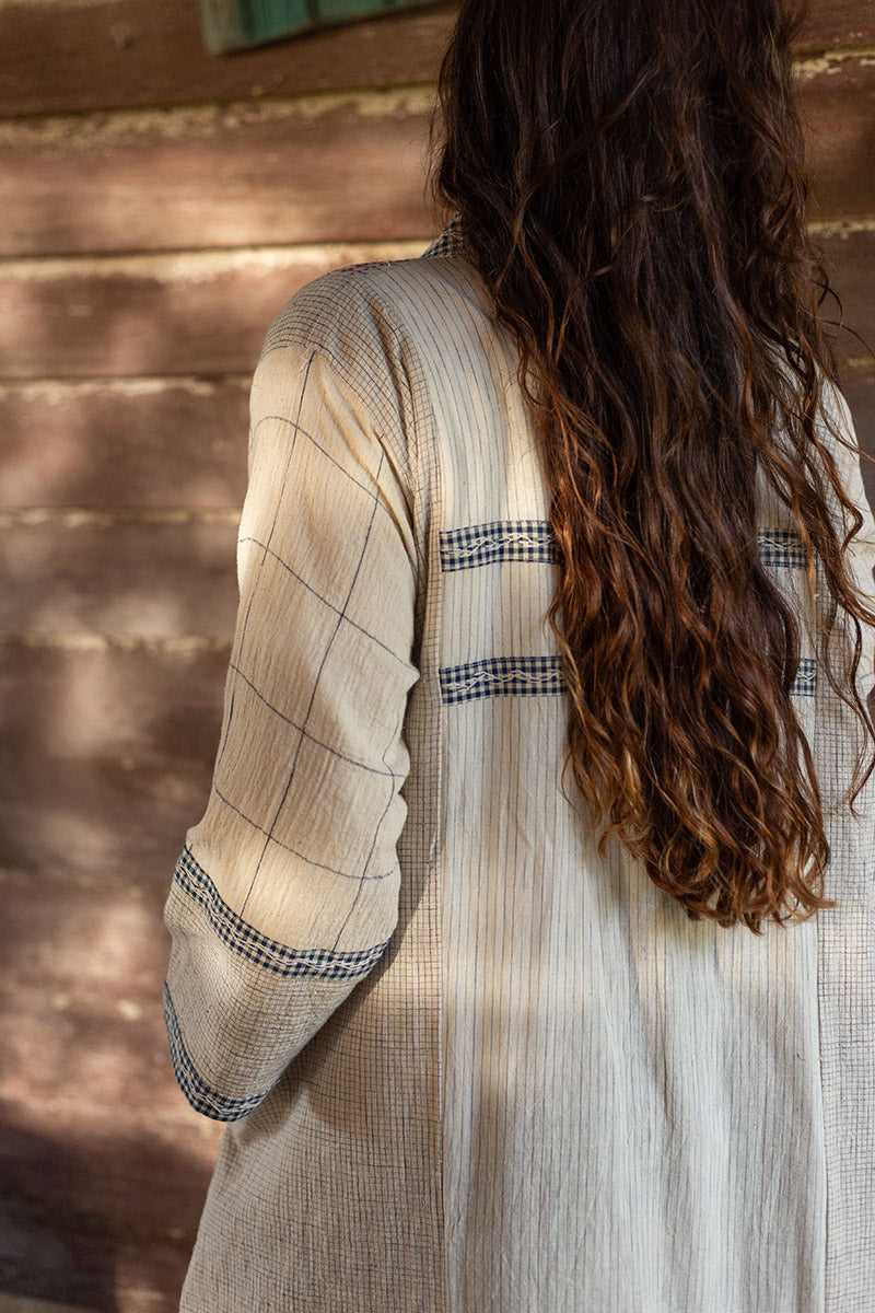 Woven Soul Coat - Moonwash