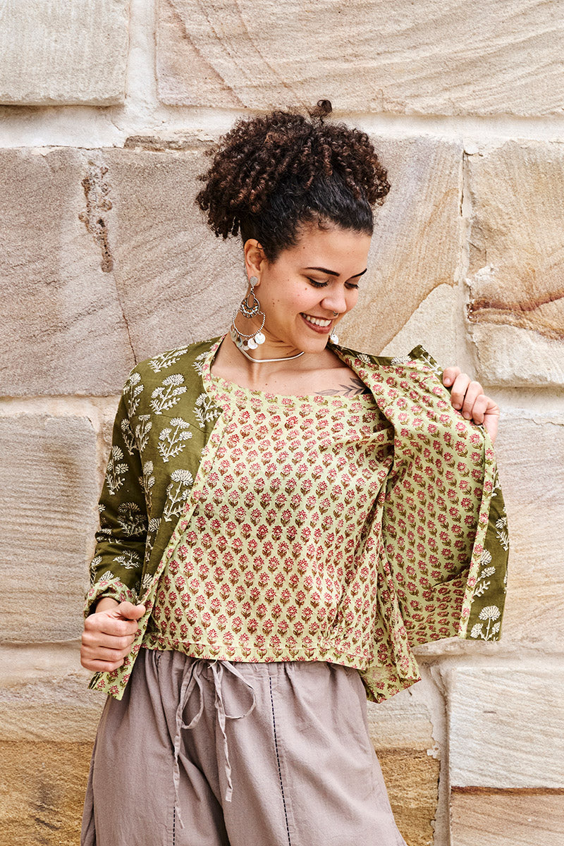 Yashti Reversible Jacket - Camille