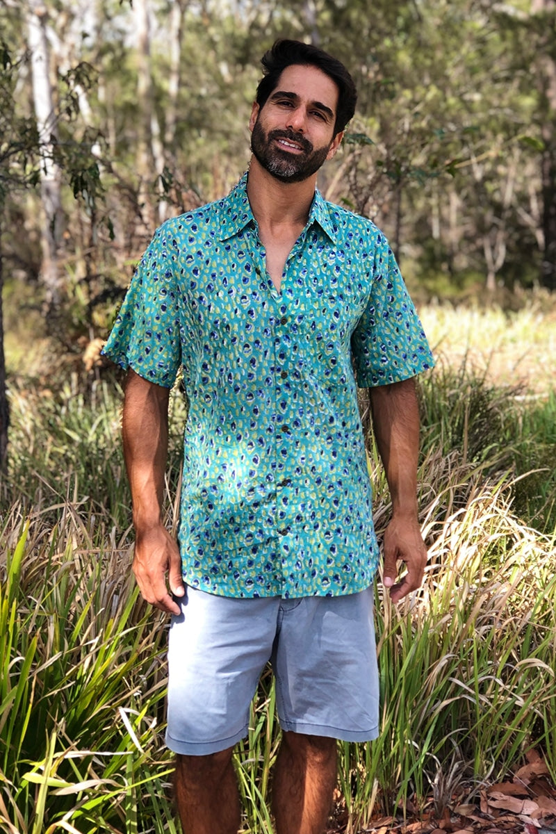 Men's Shirt Short Sleeve - Monet