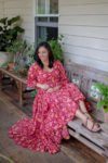 Vintage Dress - Passionflower