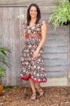 Jalabi Dress - Black Magnolia