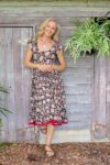 Jalabi Dress - Black Magnolia