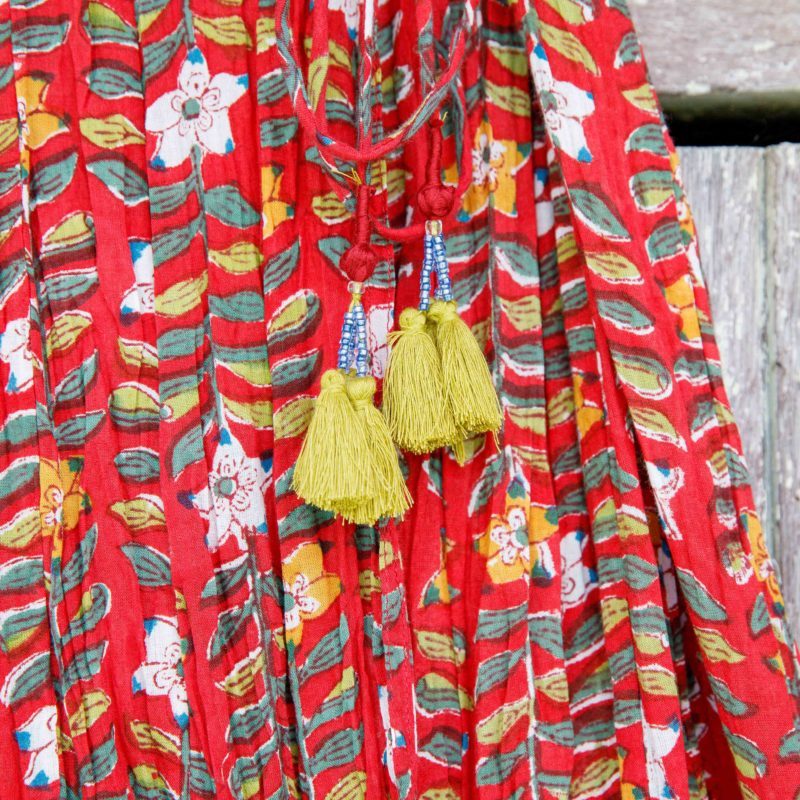Genevieve Dress - Autumn Vines