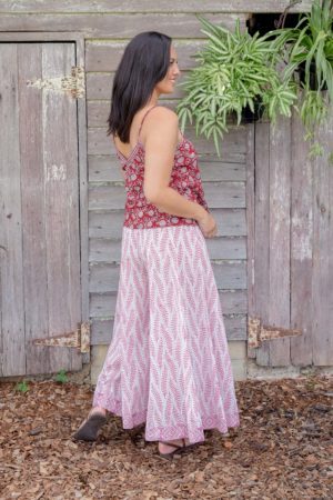 Penelope Flares - Scarlet Fern