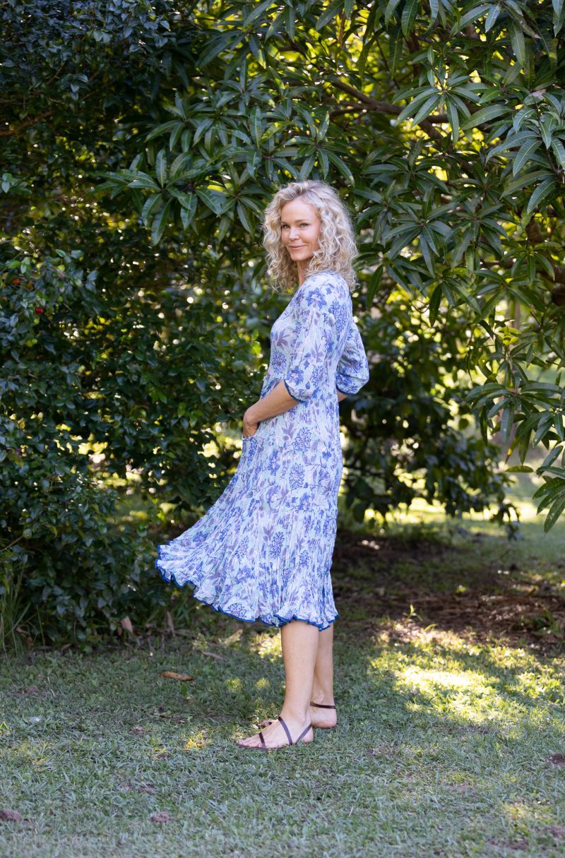Flamenco Dress with Sleeves - Whitehaven