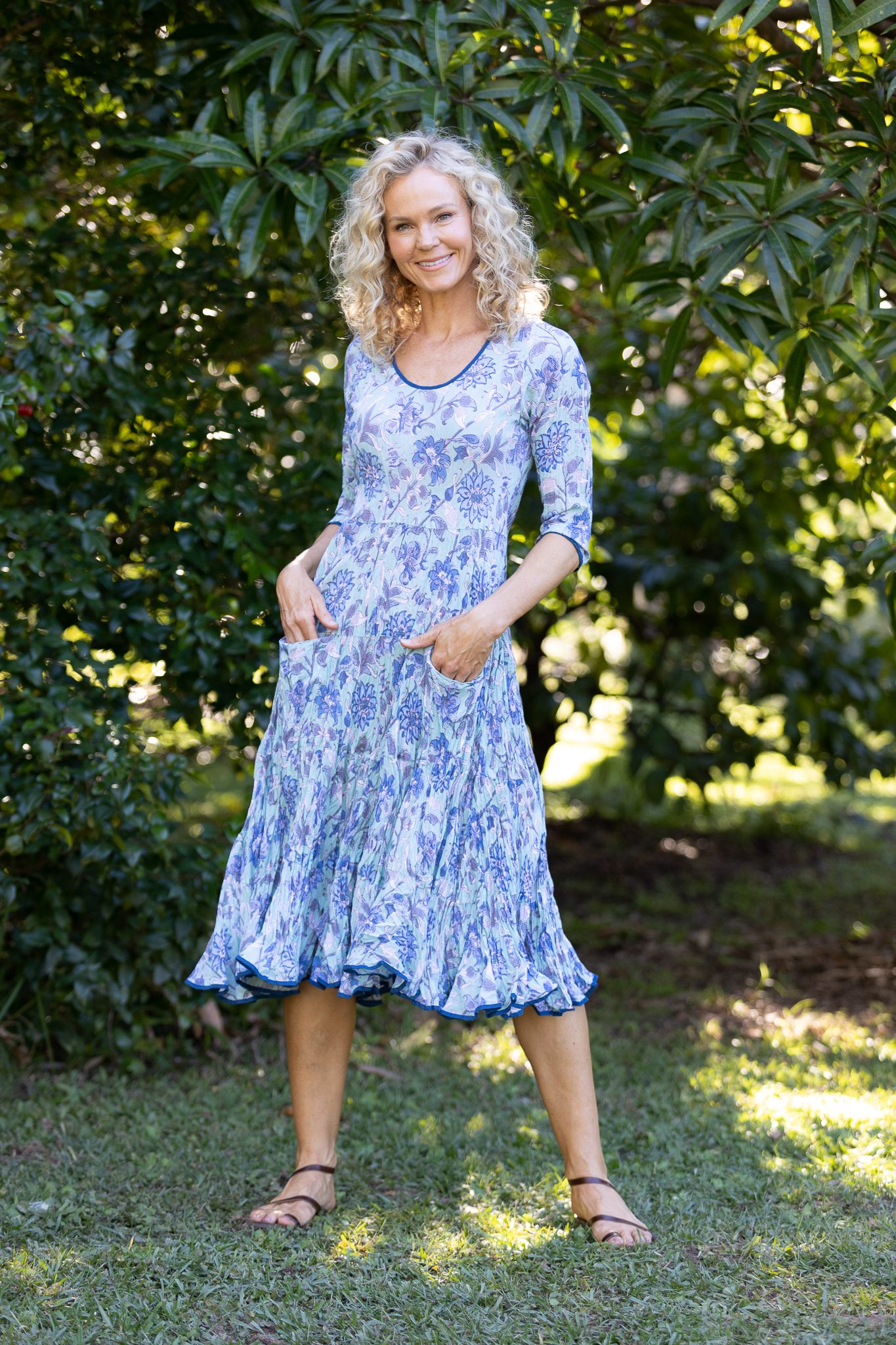 Flamenco Dress with Sleeves - Whitehaven
