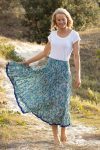 Flamenco Skirt - Aquamarine