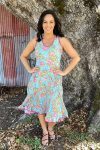 Flamenco Dress - Sea Garden