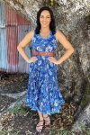 Flamenco Dress - Indigo Provence