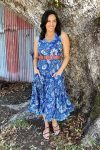 Flamenco Dress - Indigo Provence