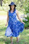 Flamenco Dress - Indigo Provence
