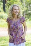 Summer Top- Persian Pink