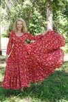 Vintage Dress - Passionflower