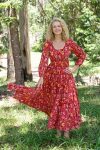 Vintage Dress - Passionflower