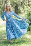 Vintage Dress - Aquamarine