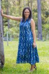 Thai Dress - Indigo Boho