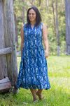 Thai Dress - Indigo Boho