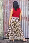 Cowl Neck Top & Penelope Flare - Red & Black Magnolia