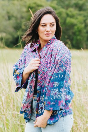 Bedouin Jacket - Cobalt