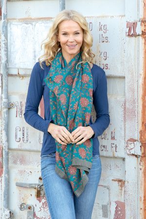 Vintage Wool Poncho Wrap - Padma