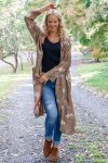 Vintage Wool/Silk Dustcoat - Latte
