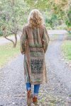 Vintage Wool/Silk Dustcoat - Oman