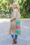 Vintage Wool/Silk Dustcoat - Ivory