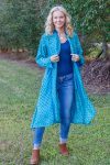 Vintage Wool/Silk Dustcoat - Corfu