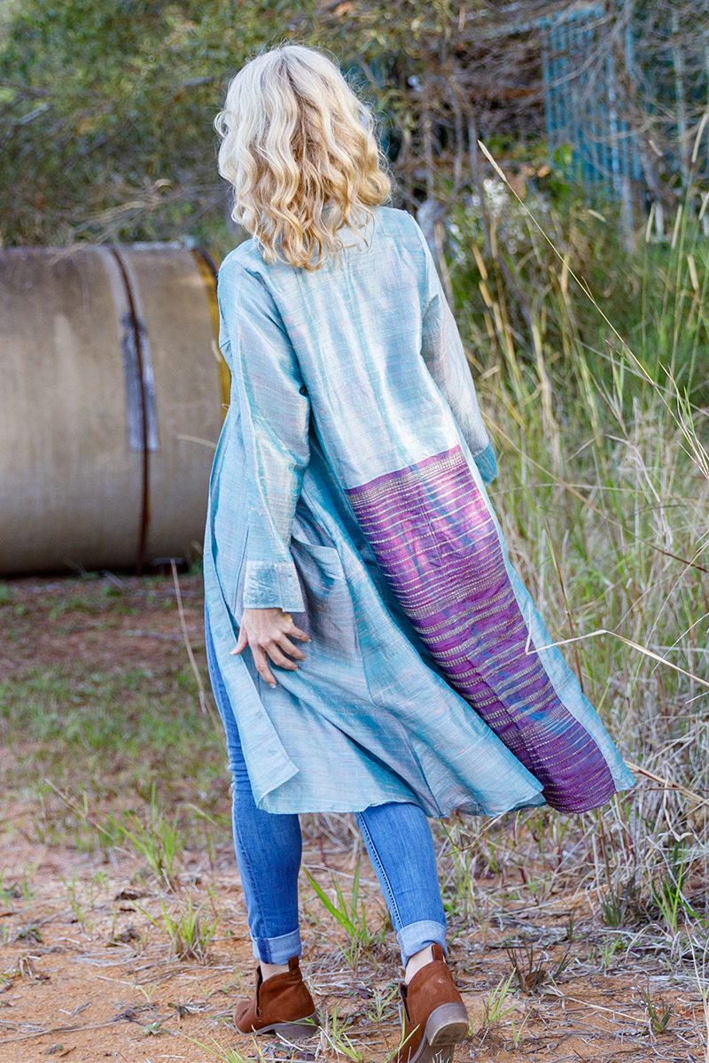 Vintage Wool/Silk Dustcoat - Maya