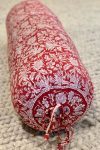 Yoga Bolster - Ruby Floral