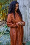 Vintage Wool Dustcoat - Paprika