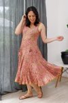 Flamenco Dress - Pop of Pink