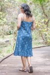 Magnolia Dress - Indigo Shell