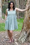 Yasmin Dress - Green Tea