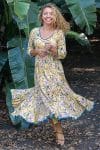 Flamenco Dress with Sleeves - Sunny Vibe