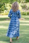 Genevieve Dress - Indigo Groove