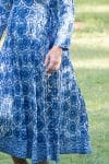 Genevieve Dress - Indigo Groove