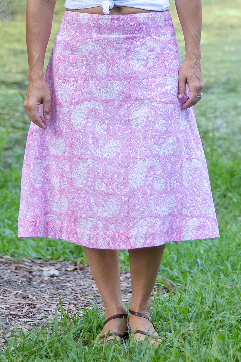 Annabelle Skirt - Pink Floss