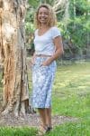 Annabelle Skirt - Silver Passion