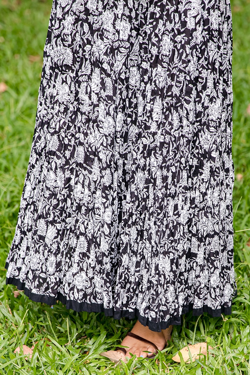 Flamenco Skirt - Noir