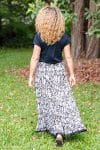 Flamenco Skirt - Noir