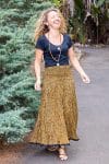 Flamenco Skirt - Copper
